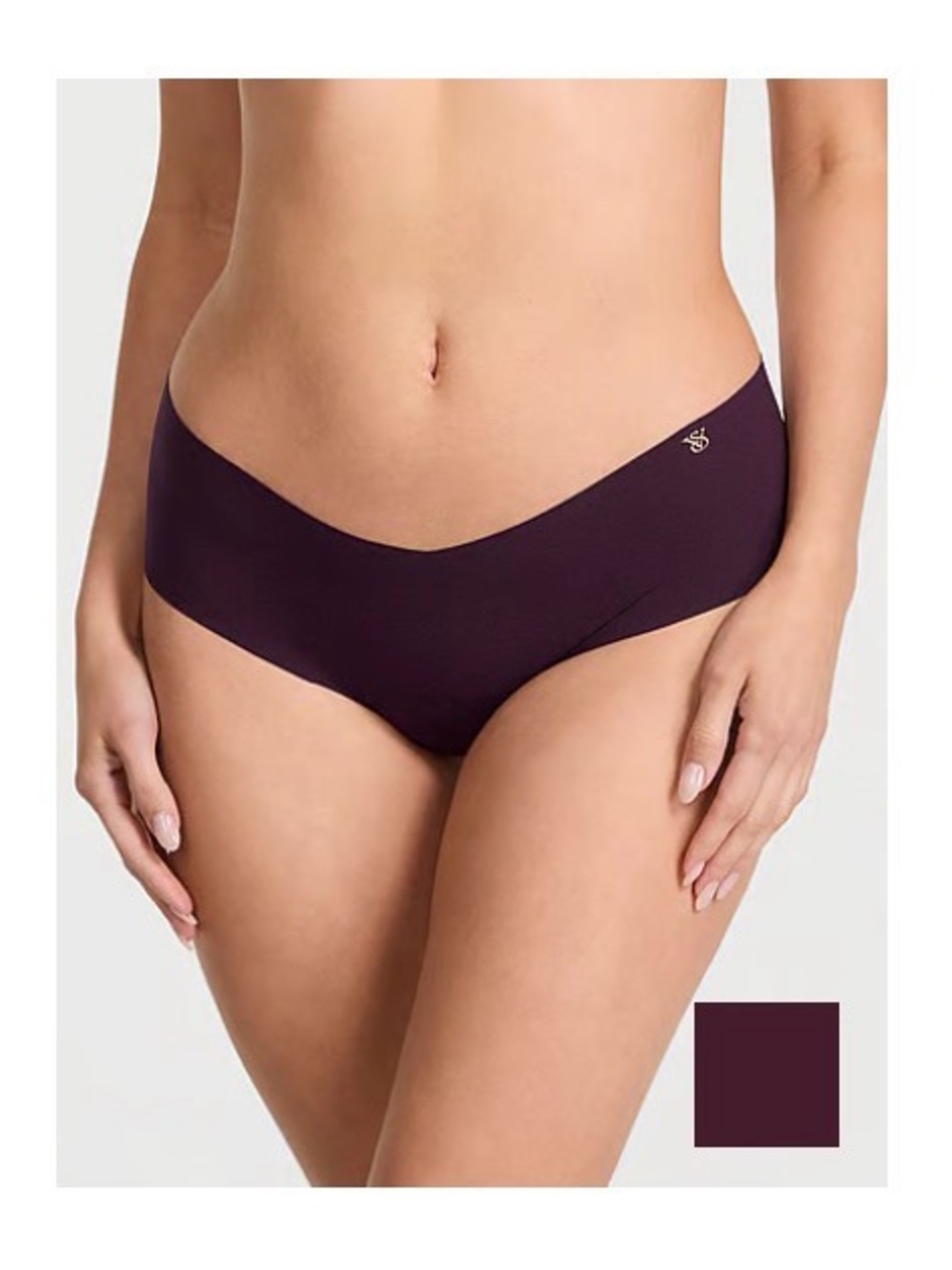 Victoria's Secret Seamless no show, cheeky Panty - Plum